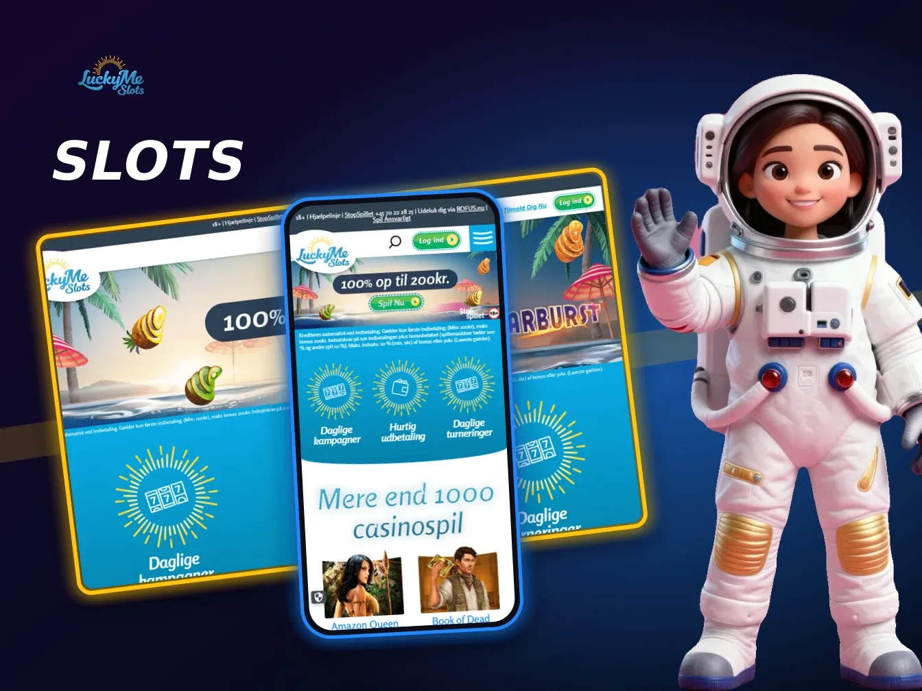 Desktop casino lobby with slot and jackpot game choices